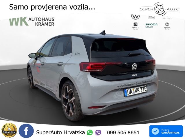 Volkswagen ID.3 Pure 55 kWh (170 KS) LED+GR SJED+ACC