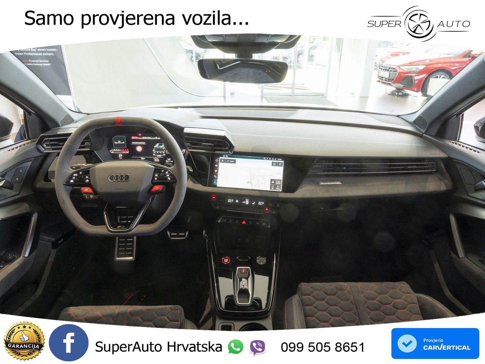 Audi RS3 Sportback 2.5 TFSI (400 KS) quattro S tronic LED+GR SJED+ACC