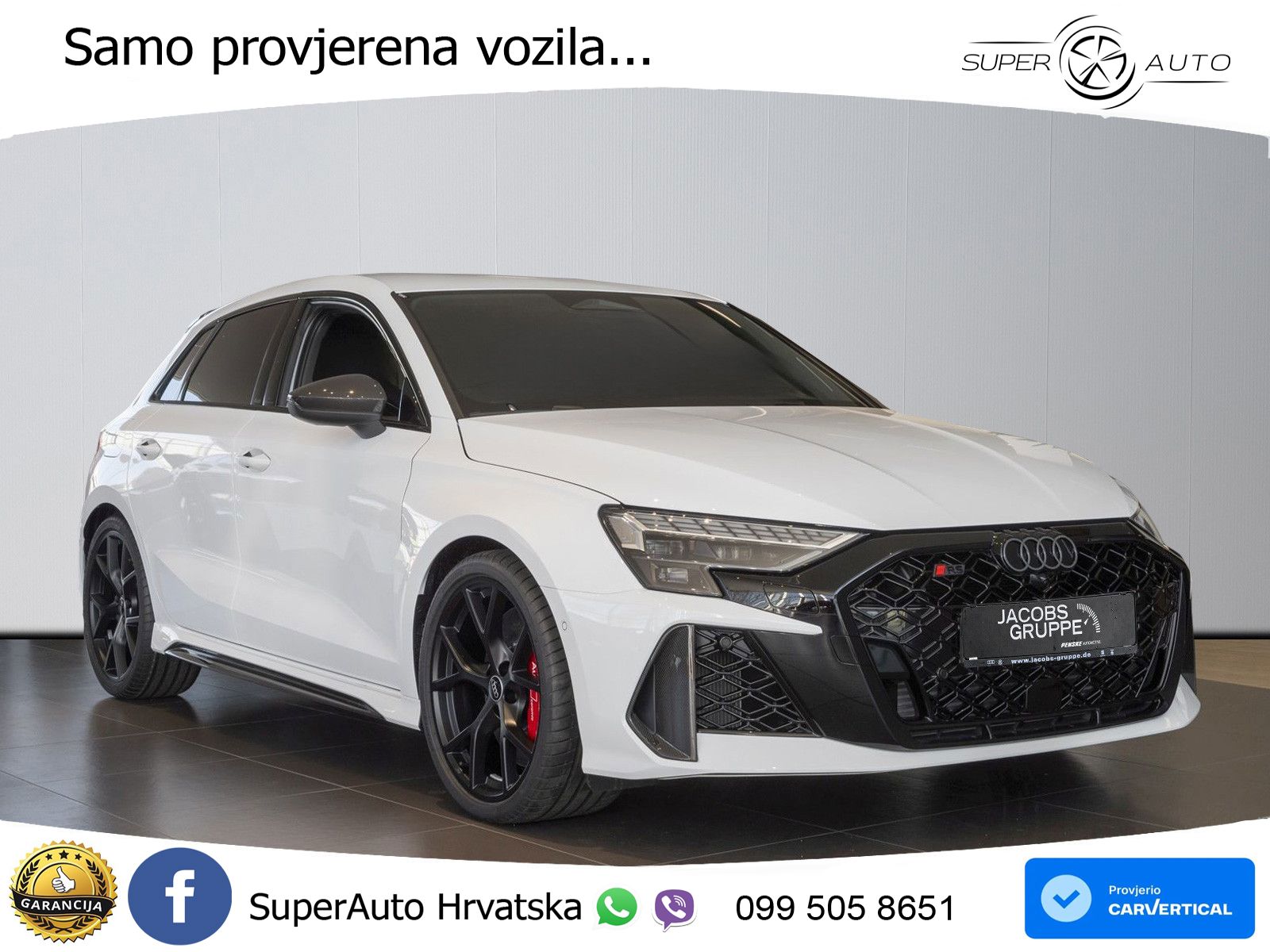 Audi RS3 Sportback 2.5 TFSI (400 KS) quattro S tronic LED+GR SJED+ACC
