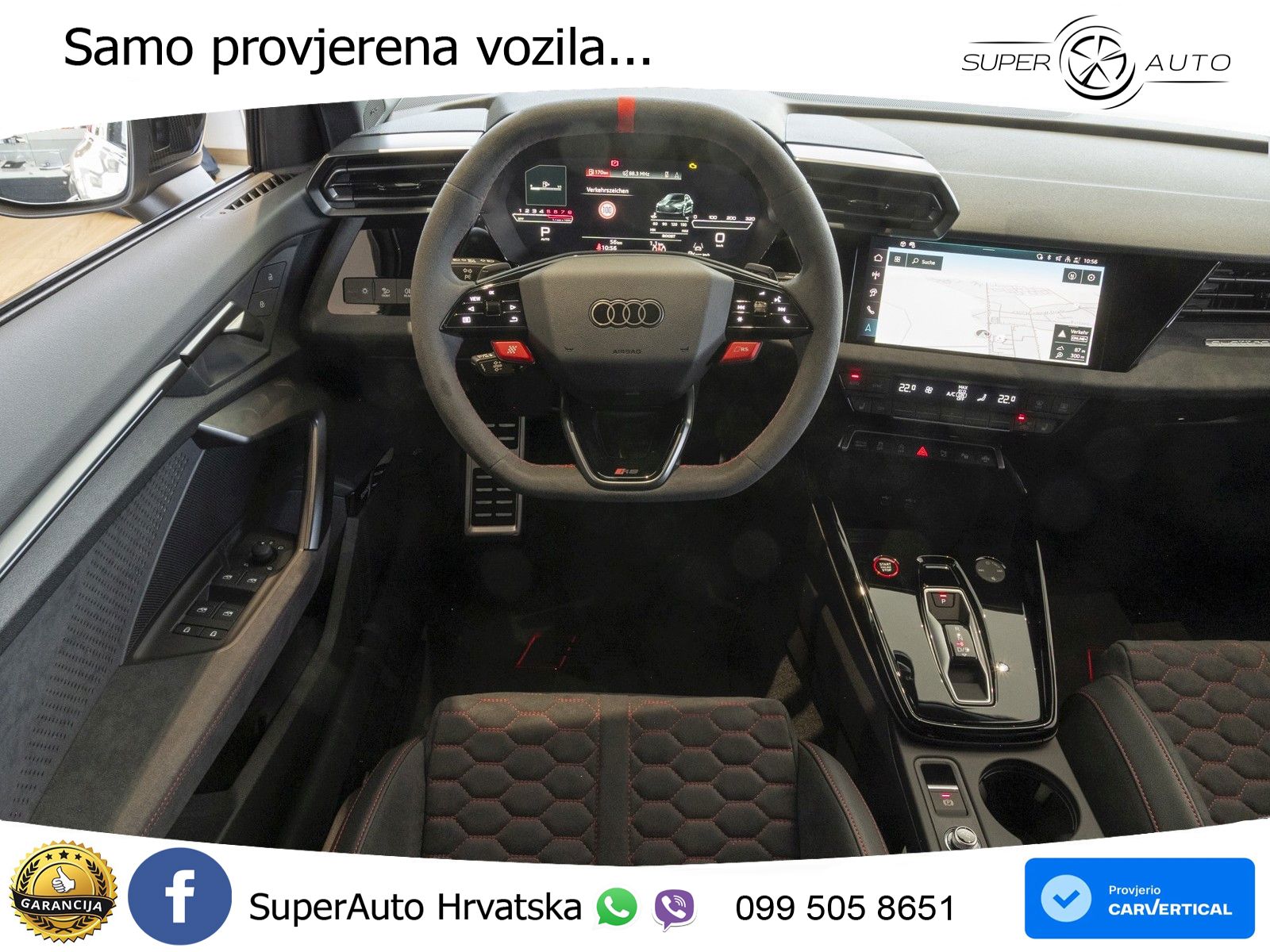 Audi RS3 Sportback 2.5 TFSI (400 KS) quattro S tronic LED+GR SJED+ACC