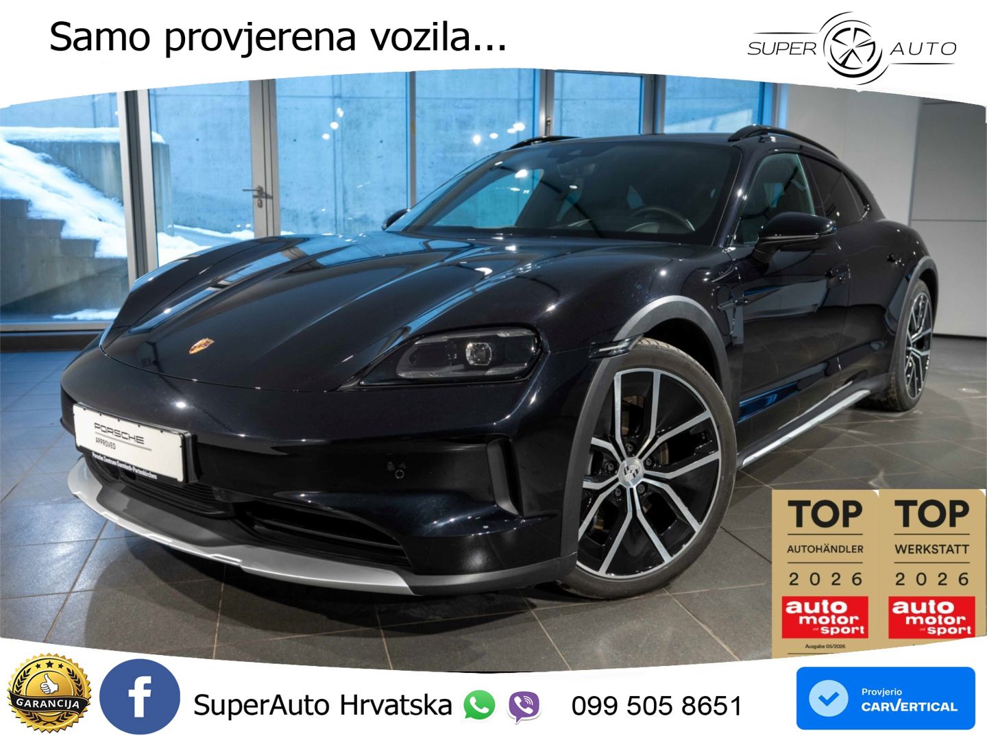 Porsche Taycan Cross Turismo 4 105 kWh (435 KS)