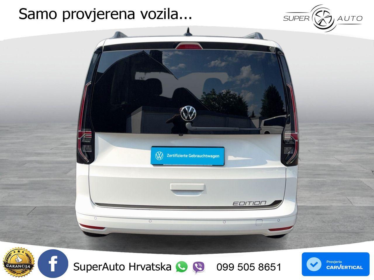 VW Caddy 122 KS LED+GR SJED+ACC