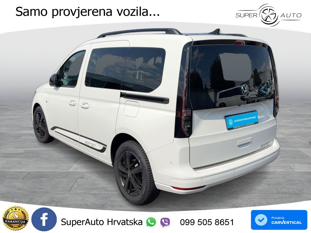VW Caddy 122 KS LED+GR SJED+ACC