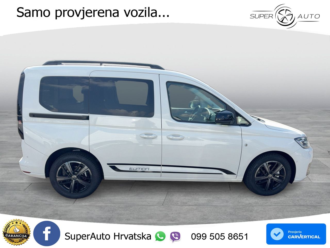 VW Caddy 122 KS LED+GR SJED+ACC