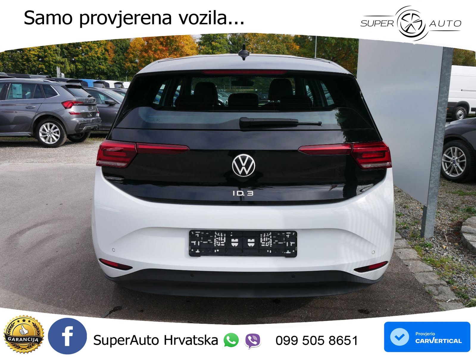 Volkswagen ID.3 Pro Performance 62 kWh (204 KS) LED+ACC