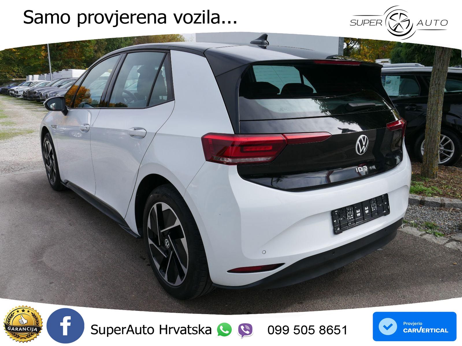 Volkswagen ID.3 Pro Performance 62 kWh (204 KS) LED+ACC