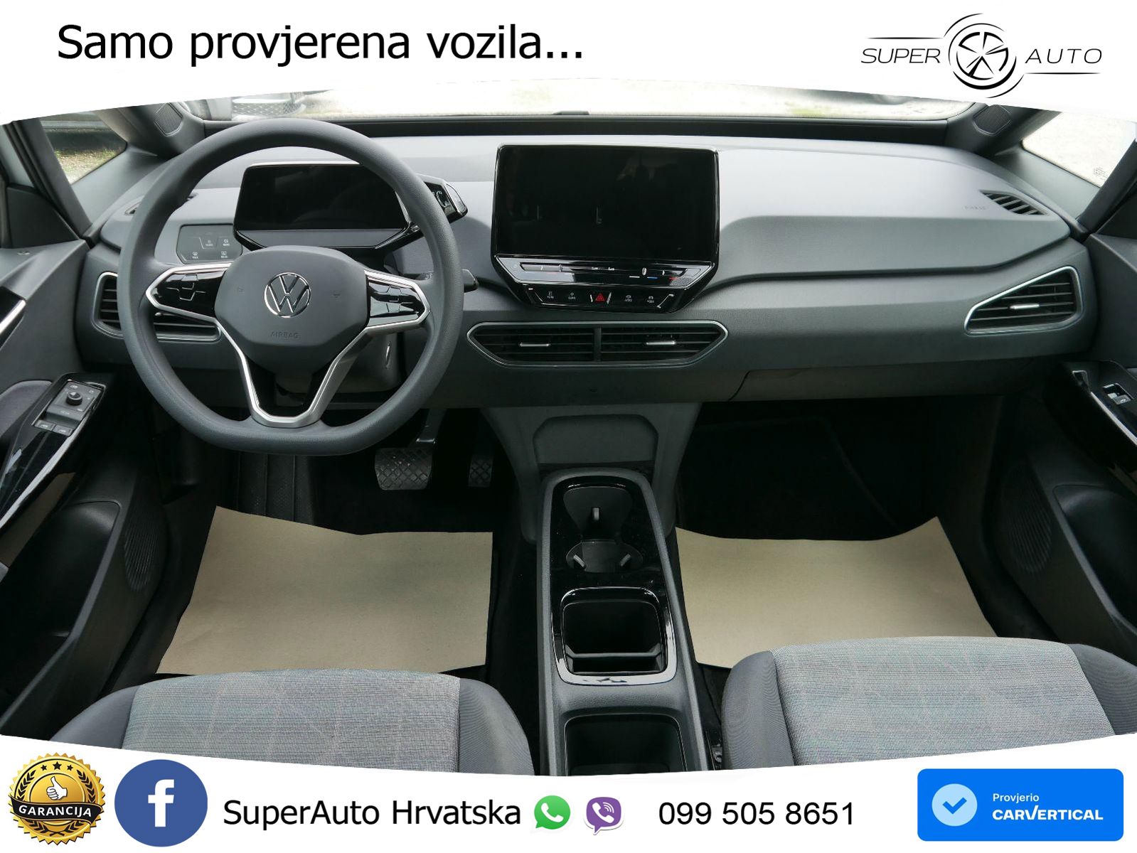 Volkswagen ID.3 Pro Performance 62 kWh (204 KS) LED+ACC