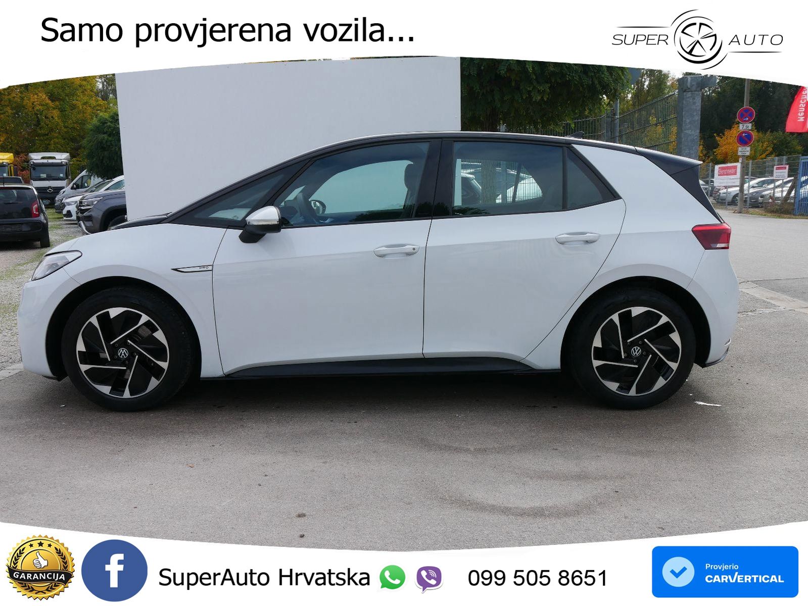 Volkswagen ID.3 Pro Performance 62 kWh (204 KS) LED+ACC