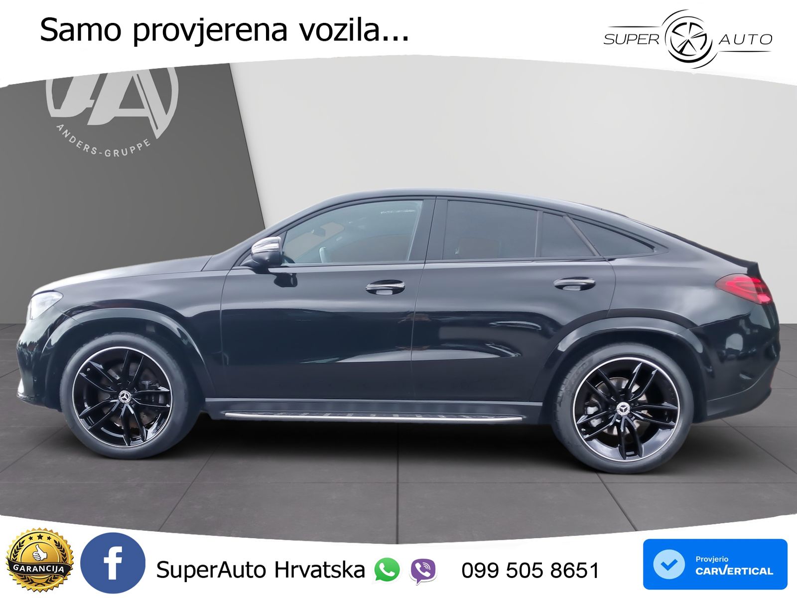 Mercedes GLE Coupe 450d (367 KS) EQ Boost 4MATIC 9G-TRONIC AMG LED+GR SJED+ACC