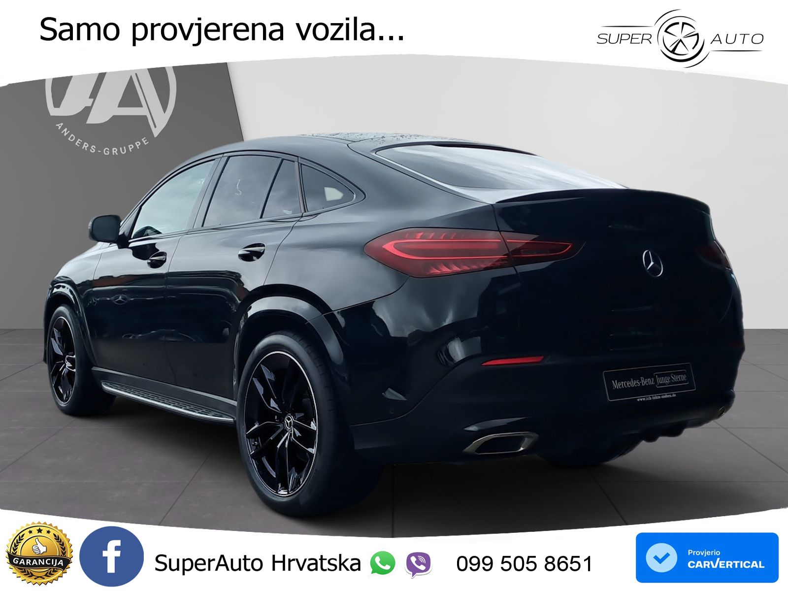 Mercedes GLE Coupe 450d (367 KS) EQ Boost 4MATIC 9G-TRONIC AMG LED+GR SJED+ACC