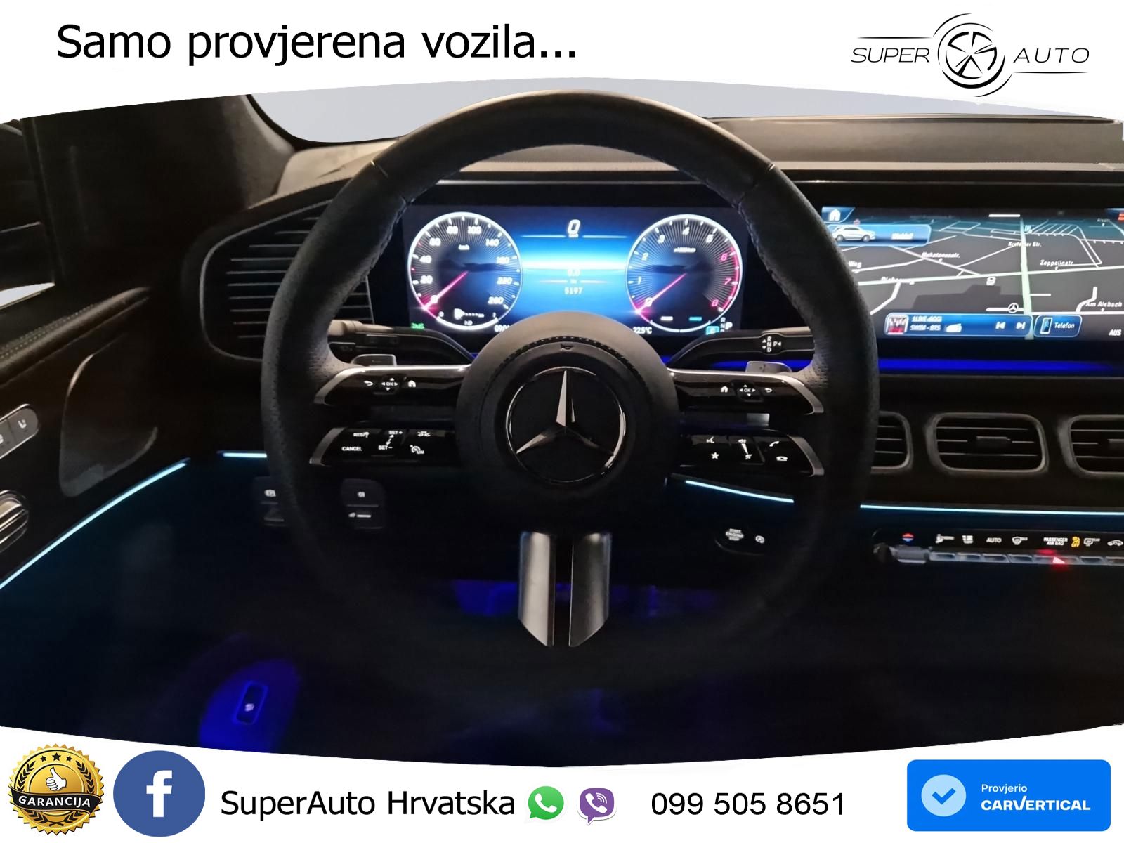 Mercedes GLE 450 3.0 (381 KS) EQ Boost 4MATIC 9G-TRONIC AMG LED+GR SJED+ACC