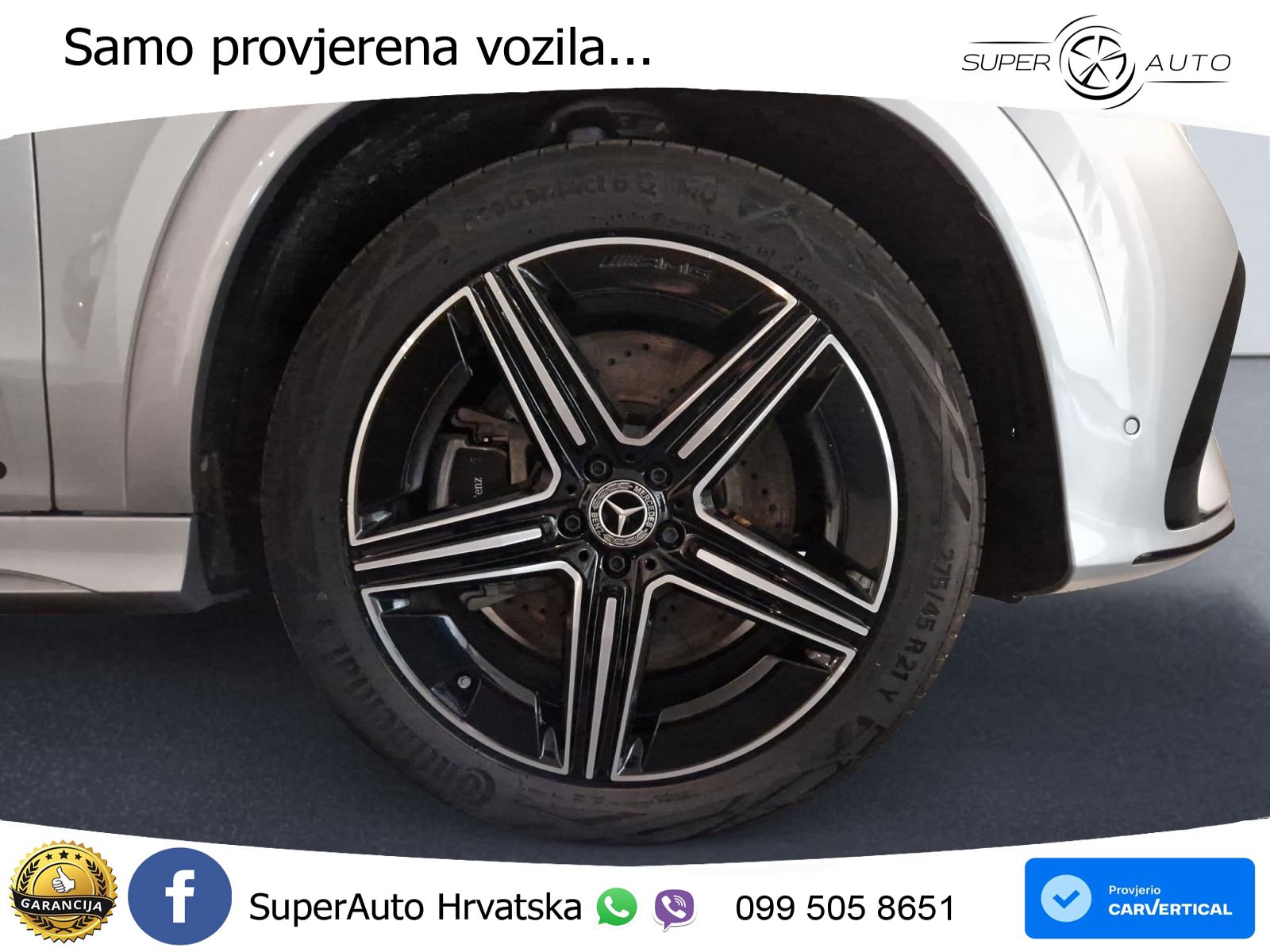 Mercedes GLE 450 3.0 (381 KS) EQ Boost 4MATIC 9G-TRONIC AMG LED+GR SJED+ACC