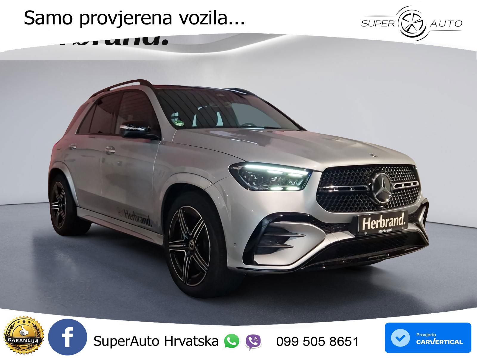 Mercedes GLE 450 3.0 (381 KS) EQ Boost 4MATIC 9G-TRONIC AMG LED+GR SJED+ACC