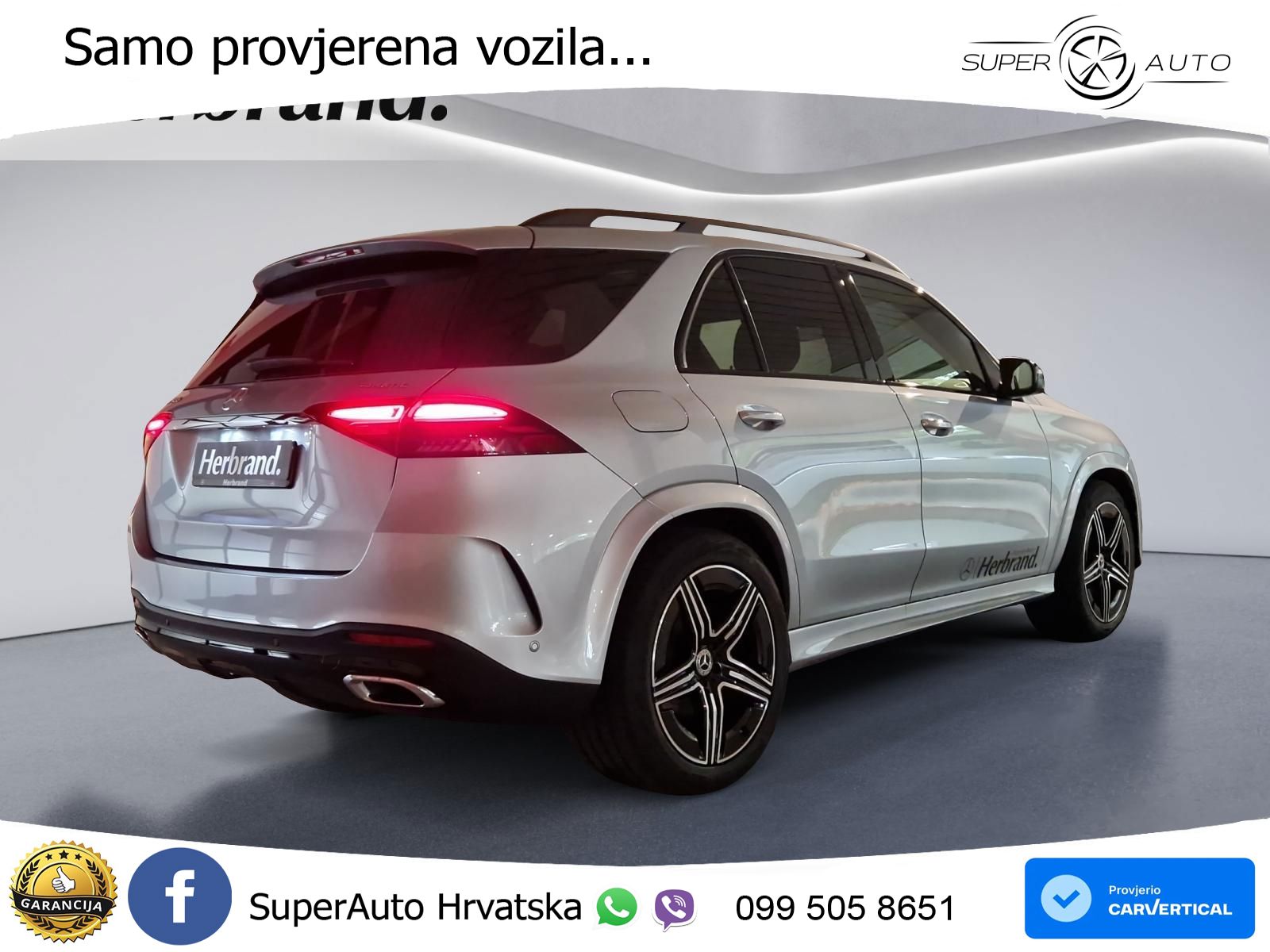 Mercedes GLE 450 3.0 (381 KS) EQ Boost 4MATIC 9G-TRONIC AMG LED+GR SJED+ACC