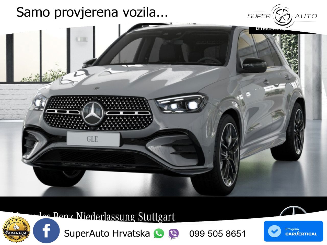 Mercedes GLE 450d (367 KS) EQ Boost 4MATIC 9G-TRONIC AMG LED+GR SJED+ACC