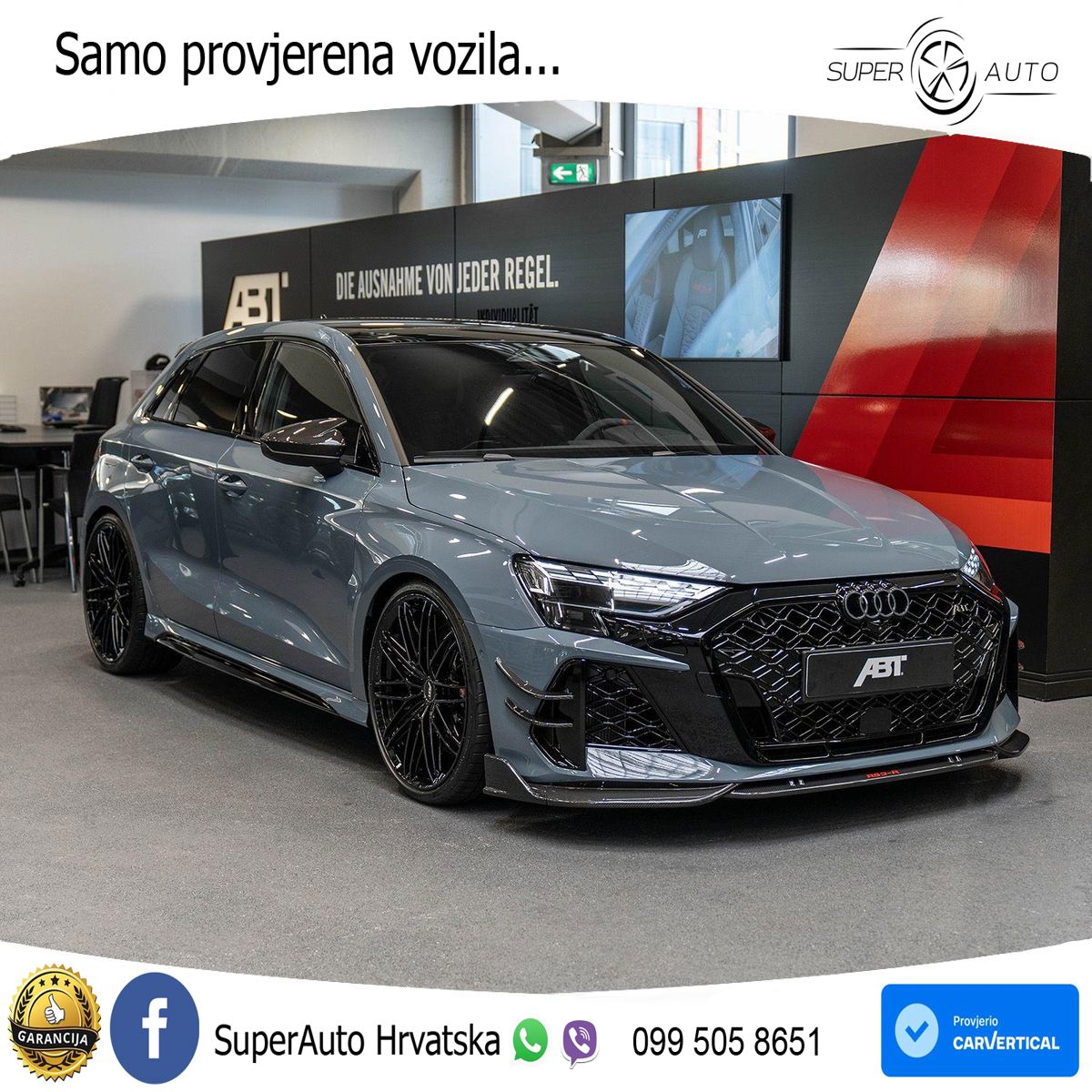Audi RS3-R ABT 1 of 125 LED+GR SJED+ACC