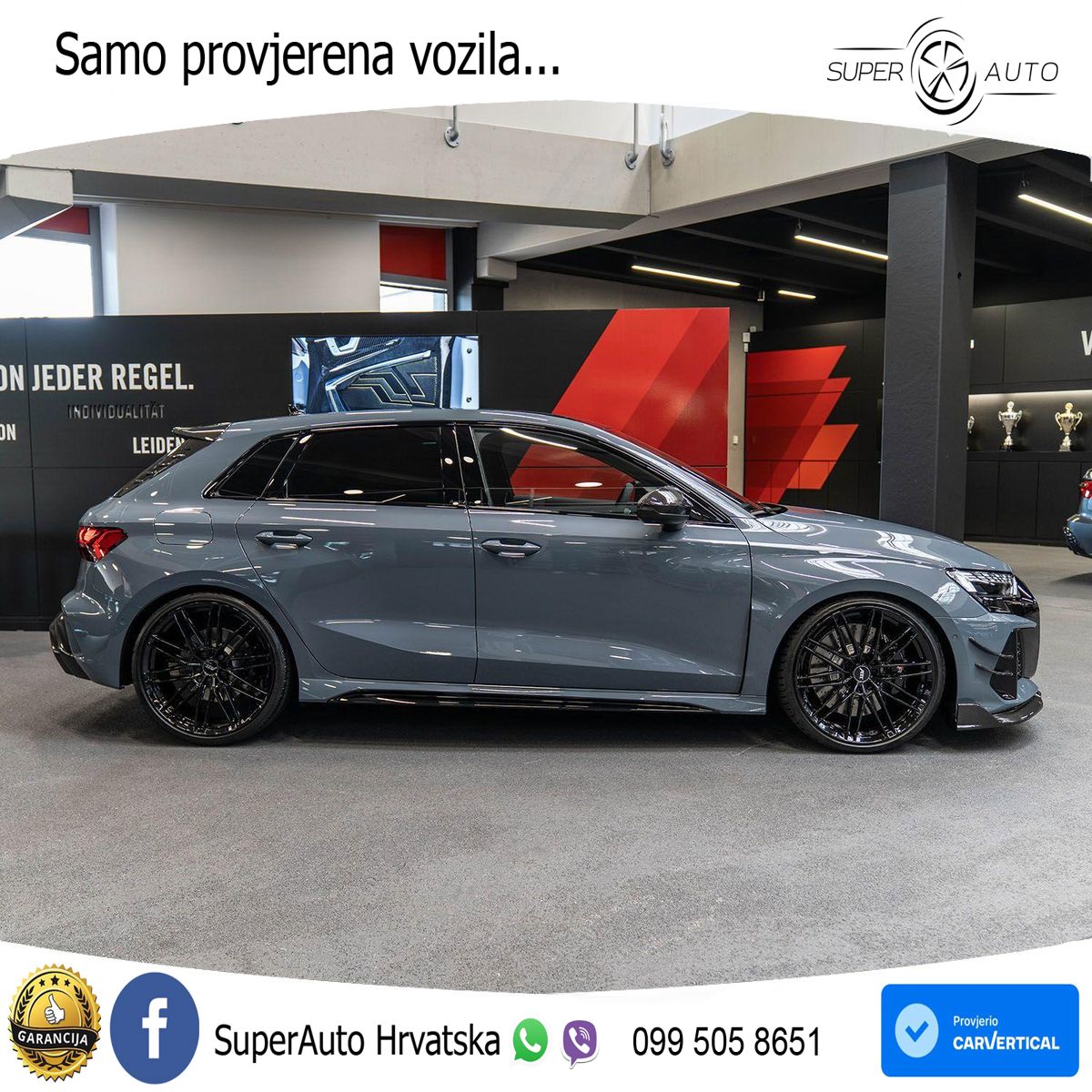 Audi RS3-R ABT 1 of 125 LED+GR SJED+ACC