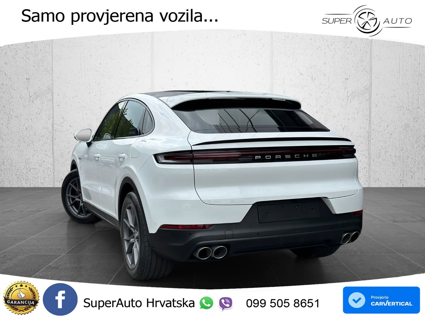 Porsche Cayenne Coupe S 3.0 V6 (519 KS) E-Hybrid Tiptronic S