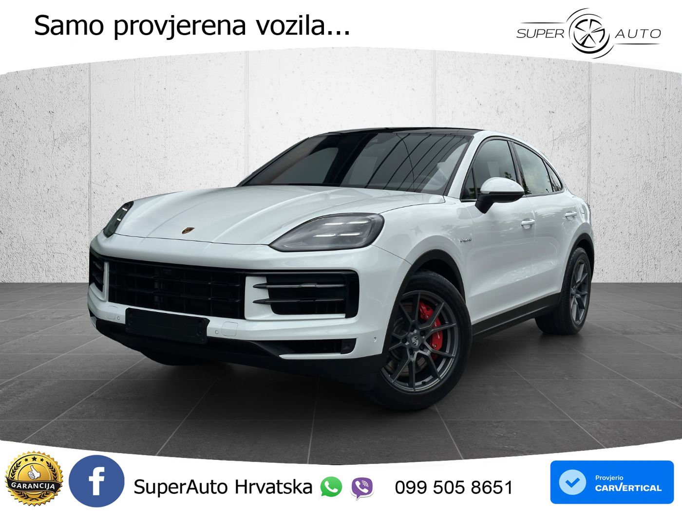 Porsche Cayenne Coupe S 3.0 V6 (519 KS) E-Hybrid Tiptronic S