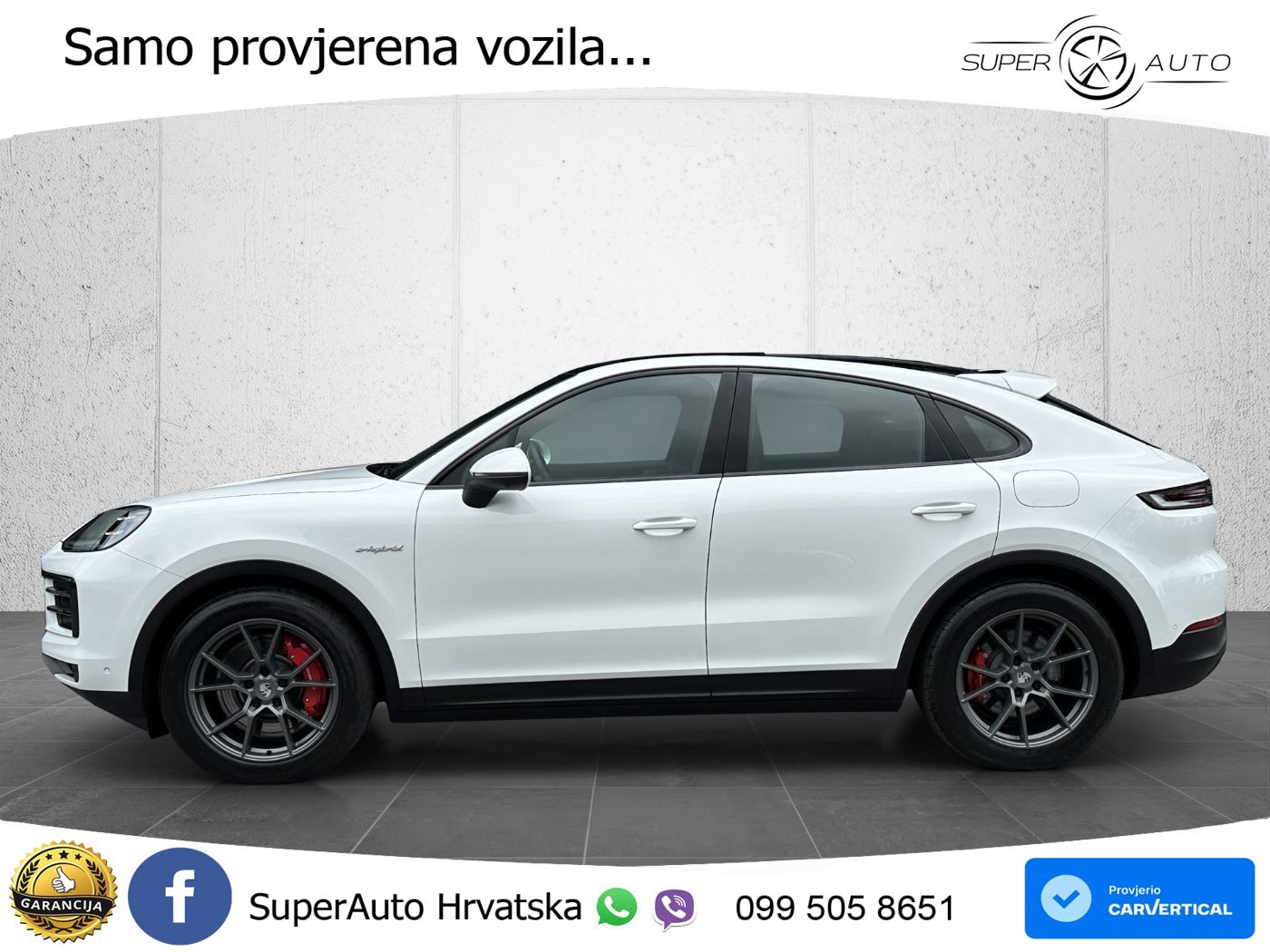Porsche Cayenne Coupe S 3.0 V6 (519 KS) E-Hybrid Tiptronic S