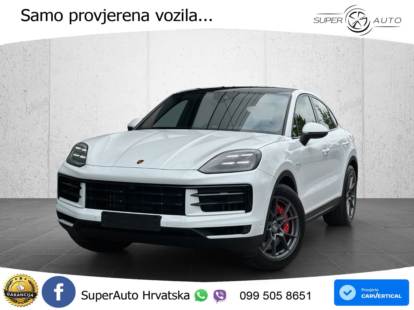 Porsche Cayenne Coupe S 3.0 V6 (519 KS) E-Hybrid Tiptronic S