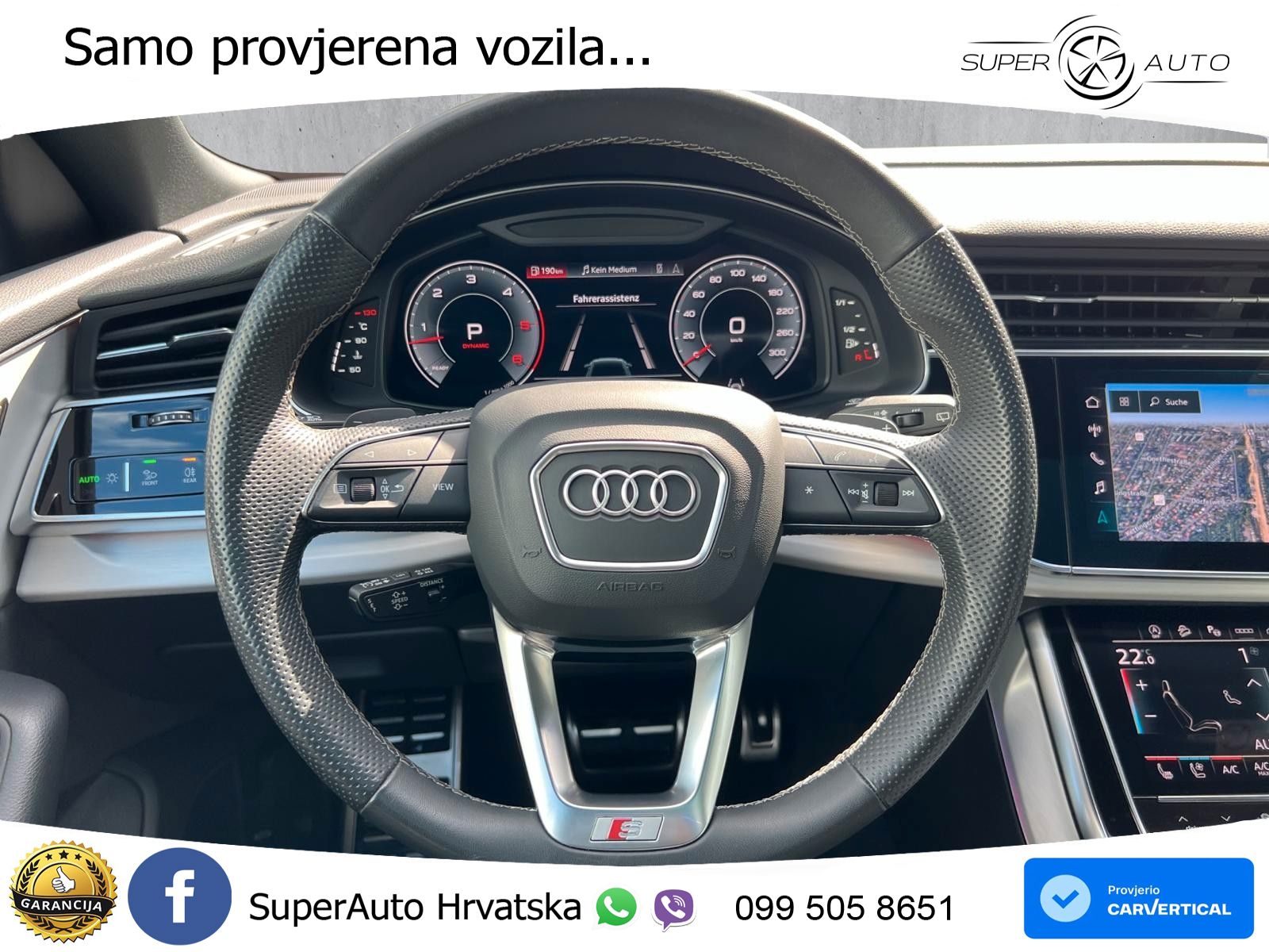 Audi Q8 50 TDI V6 (286 KS) quattro Tiptronic