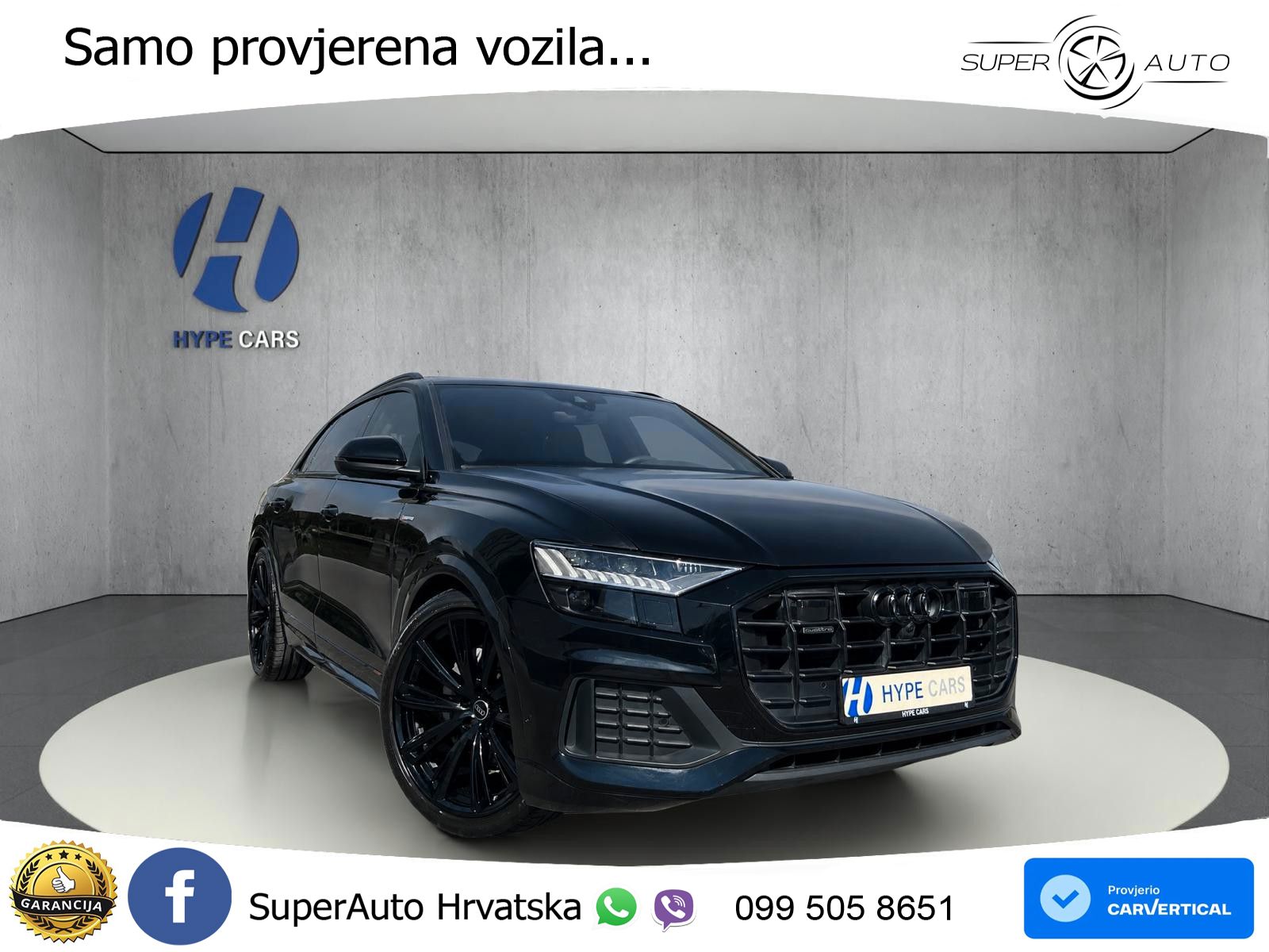 Audi Q8 50 TDI V6 (286 KS) quattro Tiptronic