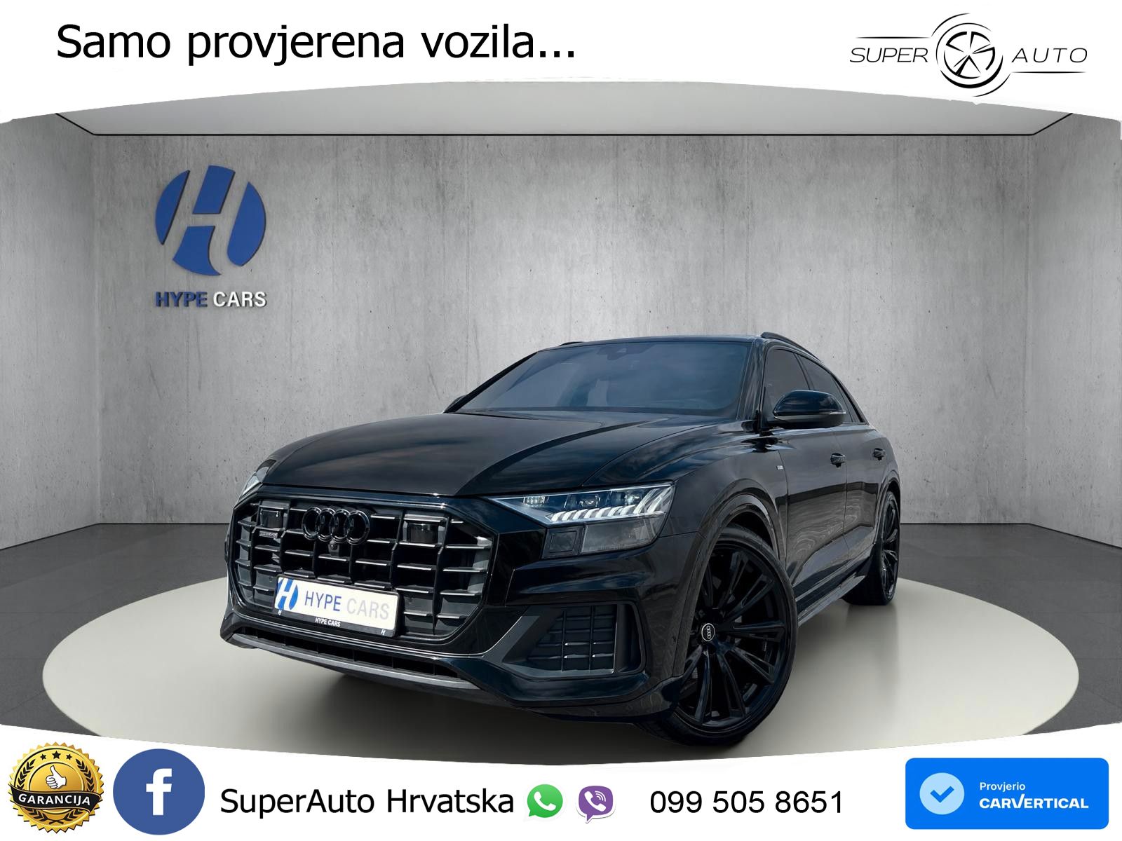 Audi Q8 50 TDI V6 (286 KS) quattro Tiptronic