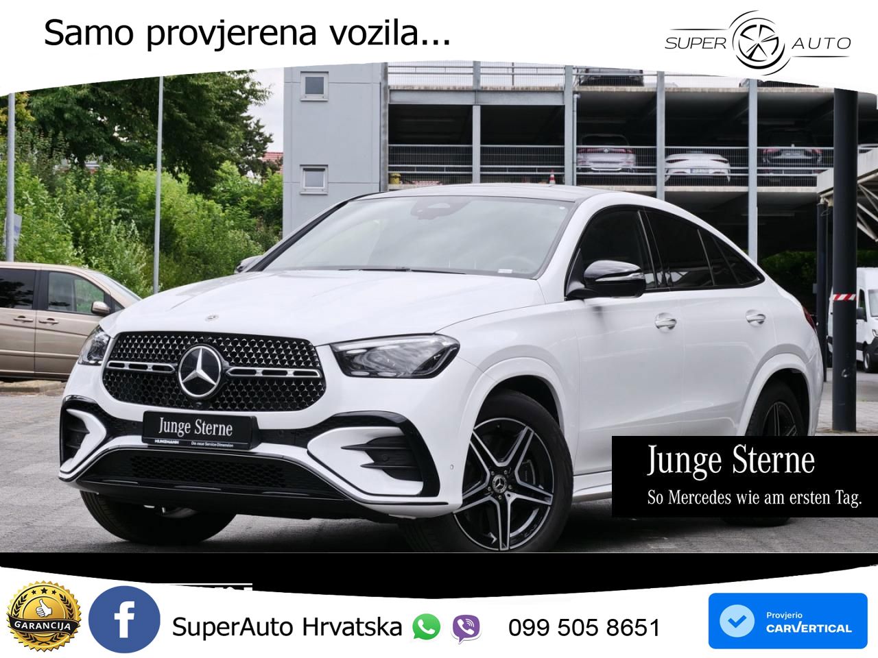 Mercedes GLE Coupe 450d (367 KS) EQ Boost 4MATIC 9G-TRONIC AMG LED+GR SJED+ACC