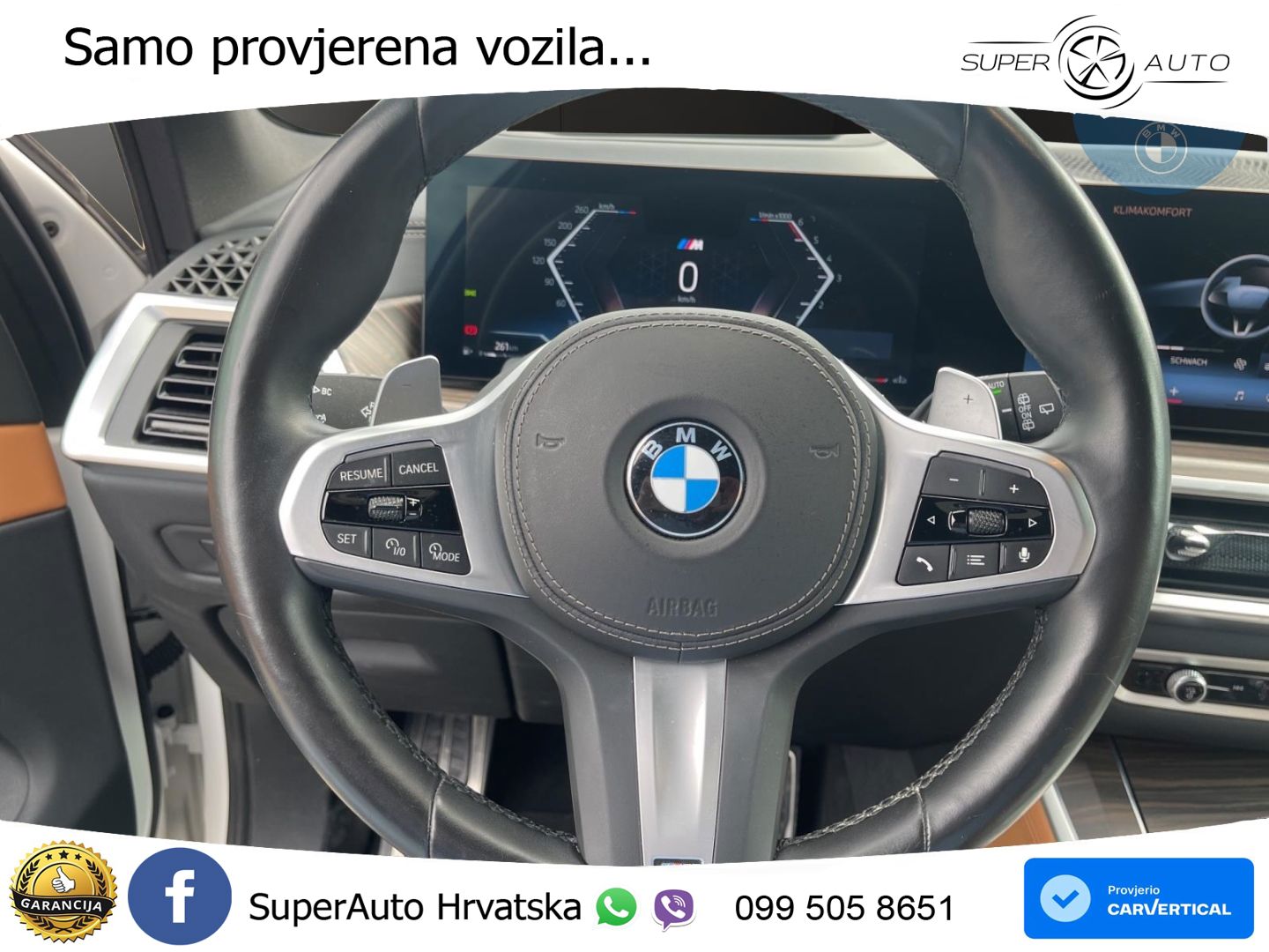 BMW X5 30d (298 KS) xDrive Steptronic M Sport ZRAČNI+ACC+GR SJED+KAM+PANO