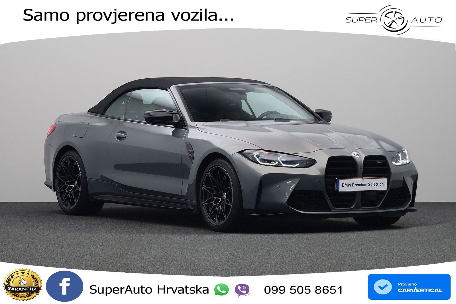 BMW M4 Convertible Competition 3.0 (510 KS) xDrive Steptronic