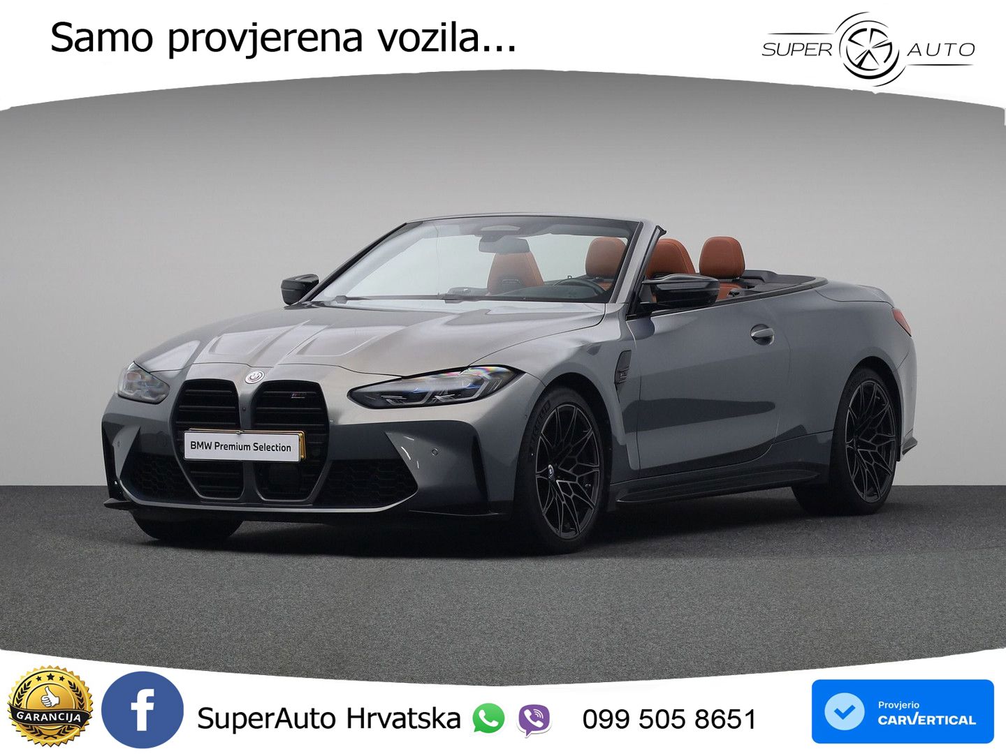BMW M4 Convertible Competition 3.0 (510 KS) xDrive Steptronic