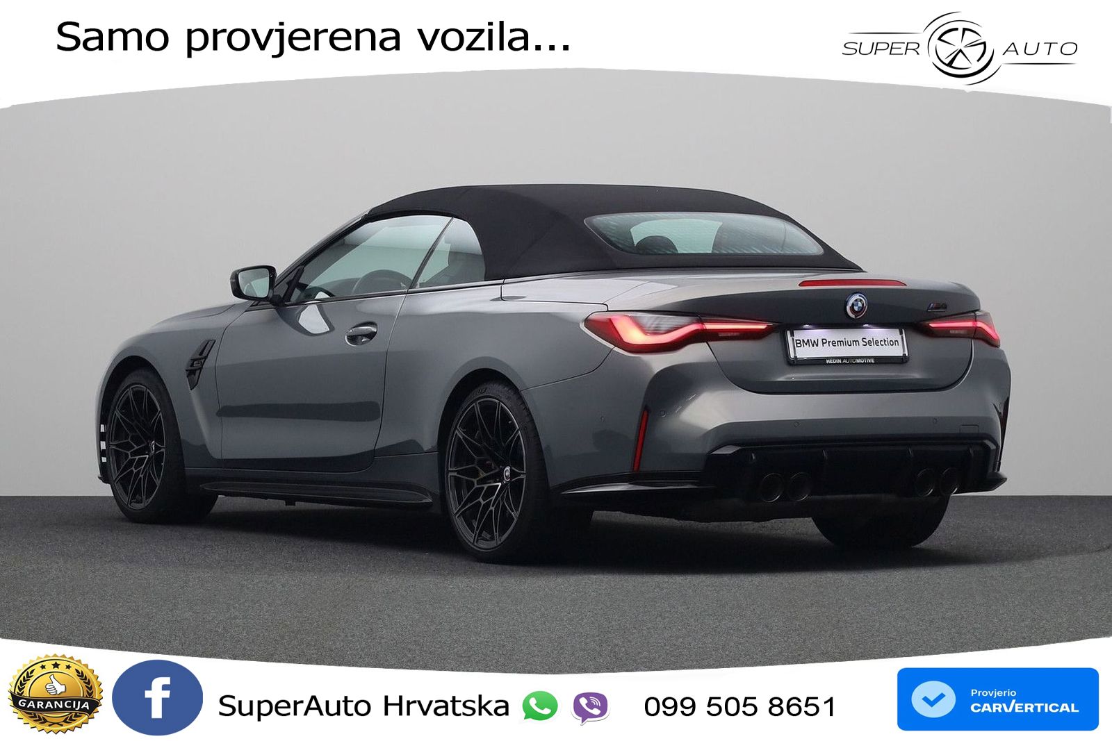 BMW M4 Convertible Competition 3.0 (510 KS) xDrive Steptronic