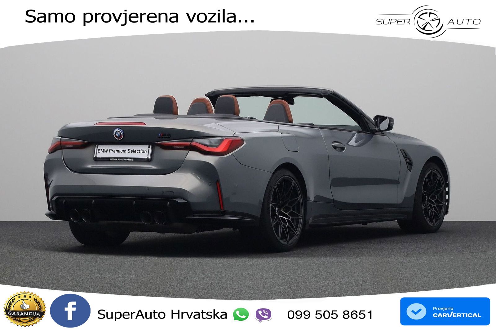 BMW M4 Convertible Competition 3.0 (510 KS) xDrive Steptronic