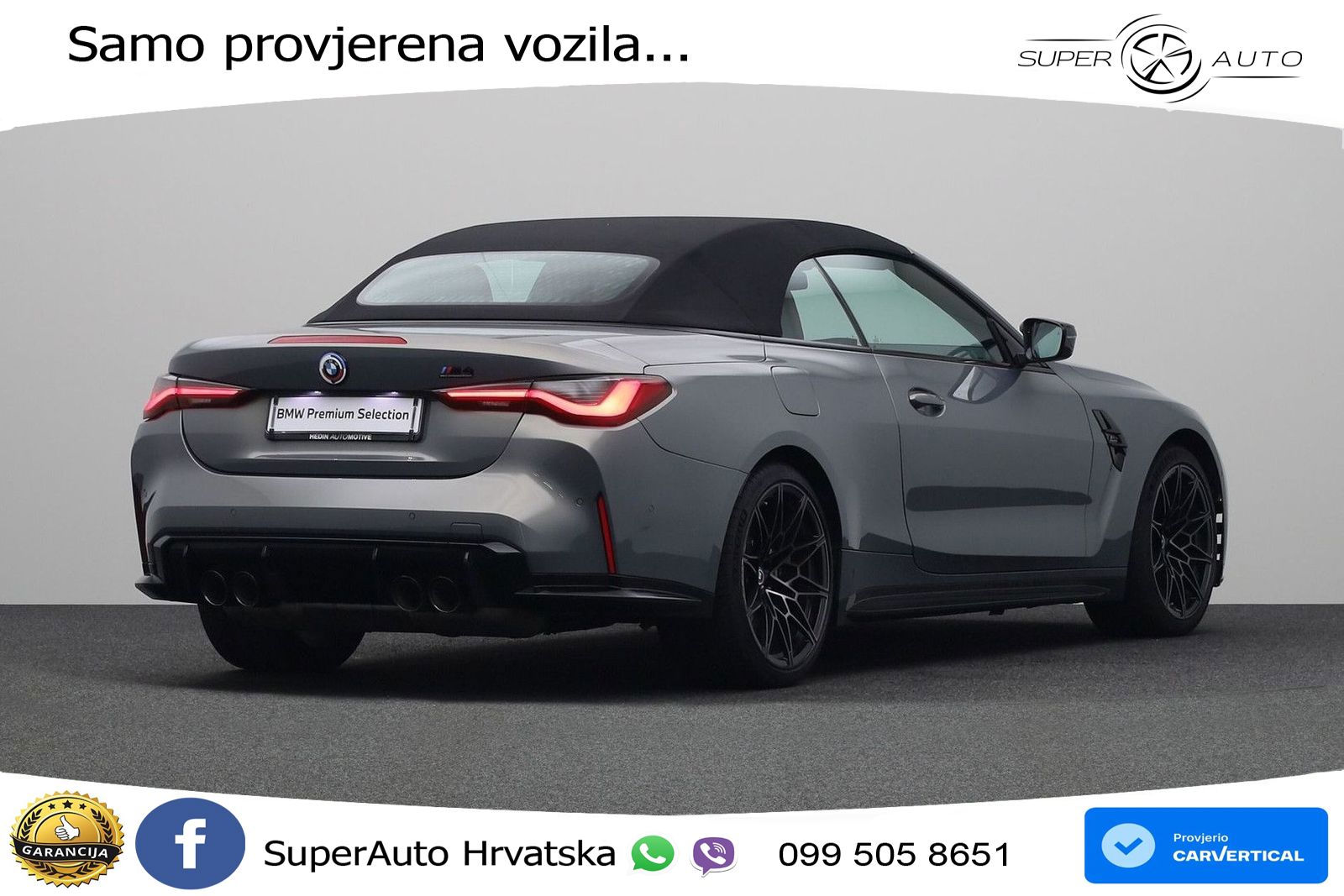 BMW M4 Convertible Competition 3.0 (510 KS) xDrive Steptronic