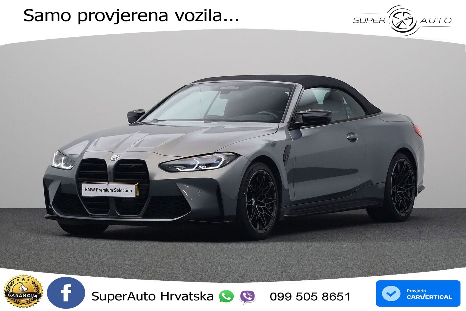 BMW M4 Convertible Competition 3.0 (510 KS) xDrive Steptronic