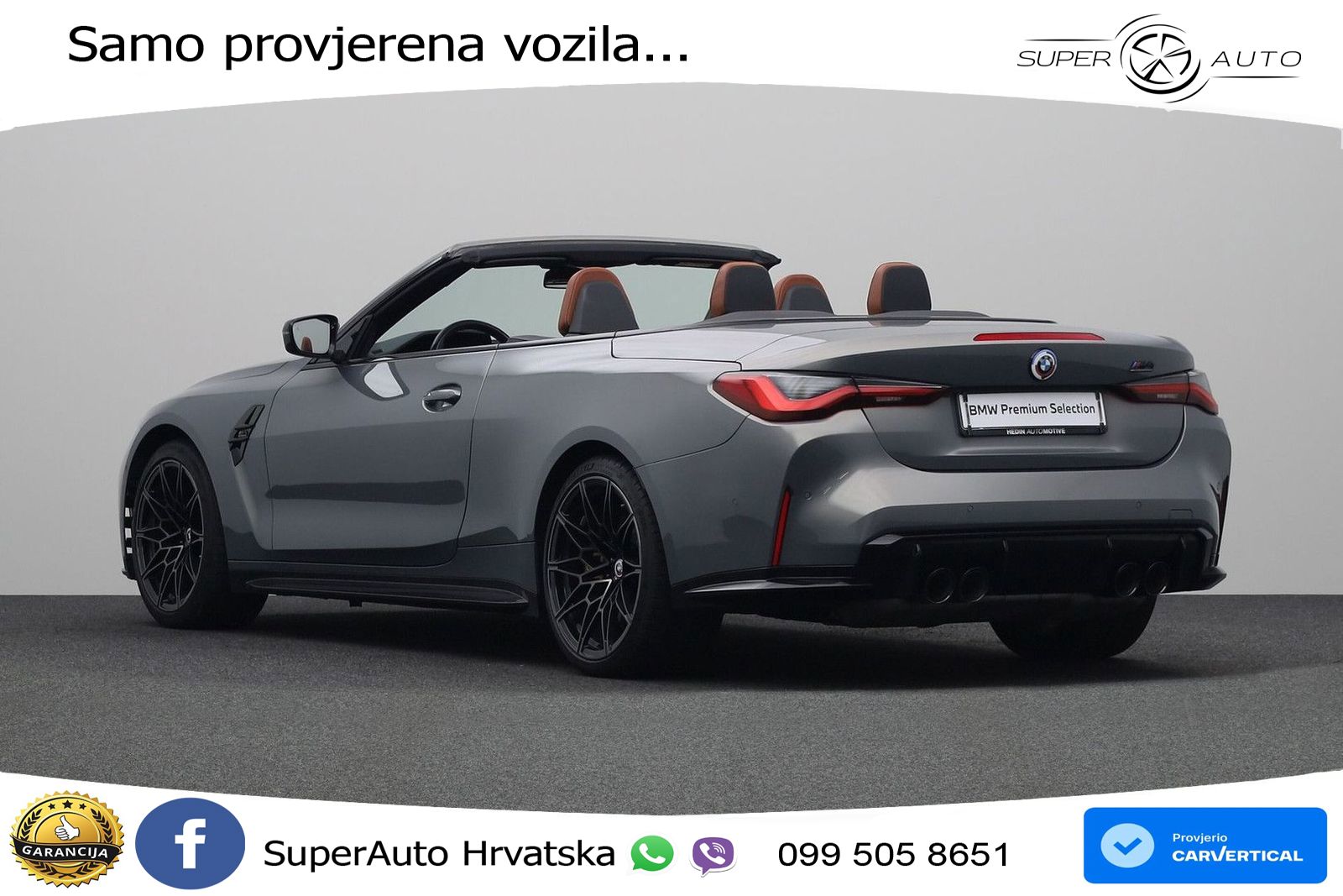 BMW M4 Convertible Competition 3.0 (510 KS) xDrive Steptronic