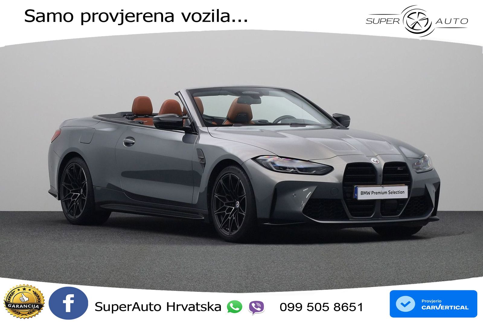 BMW M4 Convertible Competition 3.0 (510 KS) xDrive Steptronic