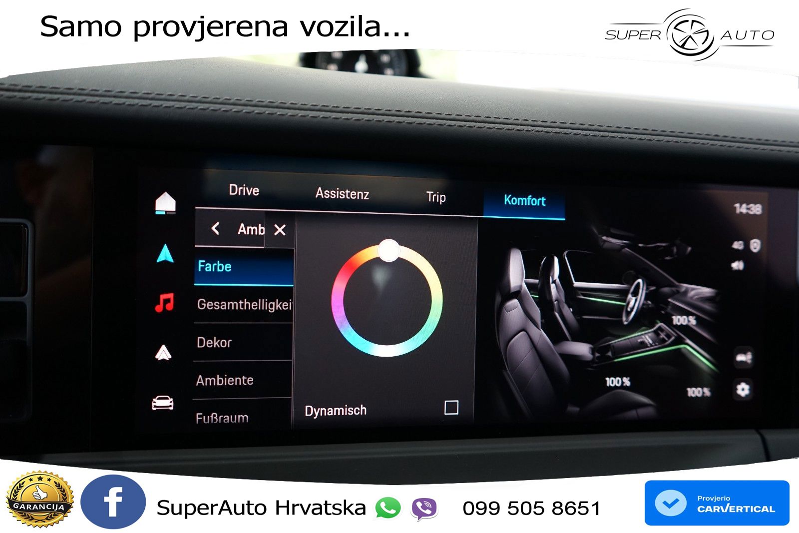 Porsche Panamera 4 2.9 V6 (470 KS) E-Hybrid PDK ACC+HEAD+4xGR SJED+360+PANO