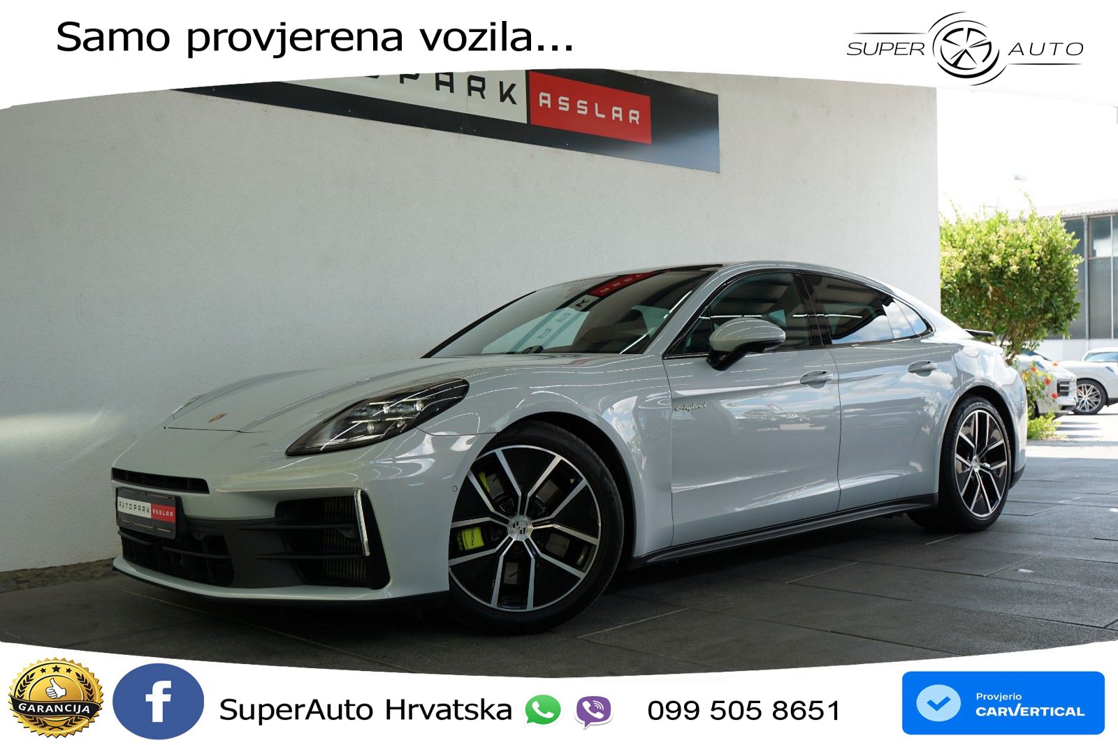 Porsche Panamera 4 2.9 V6 (470 KS) E-Hybrid PDK ACC+HEAD+4xGR SJED+360+PANO