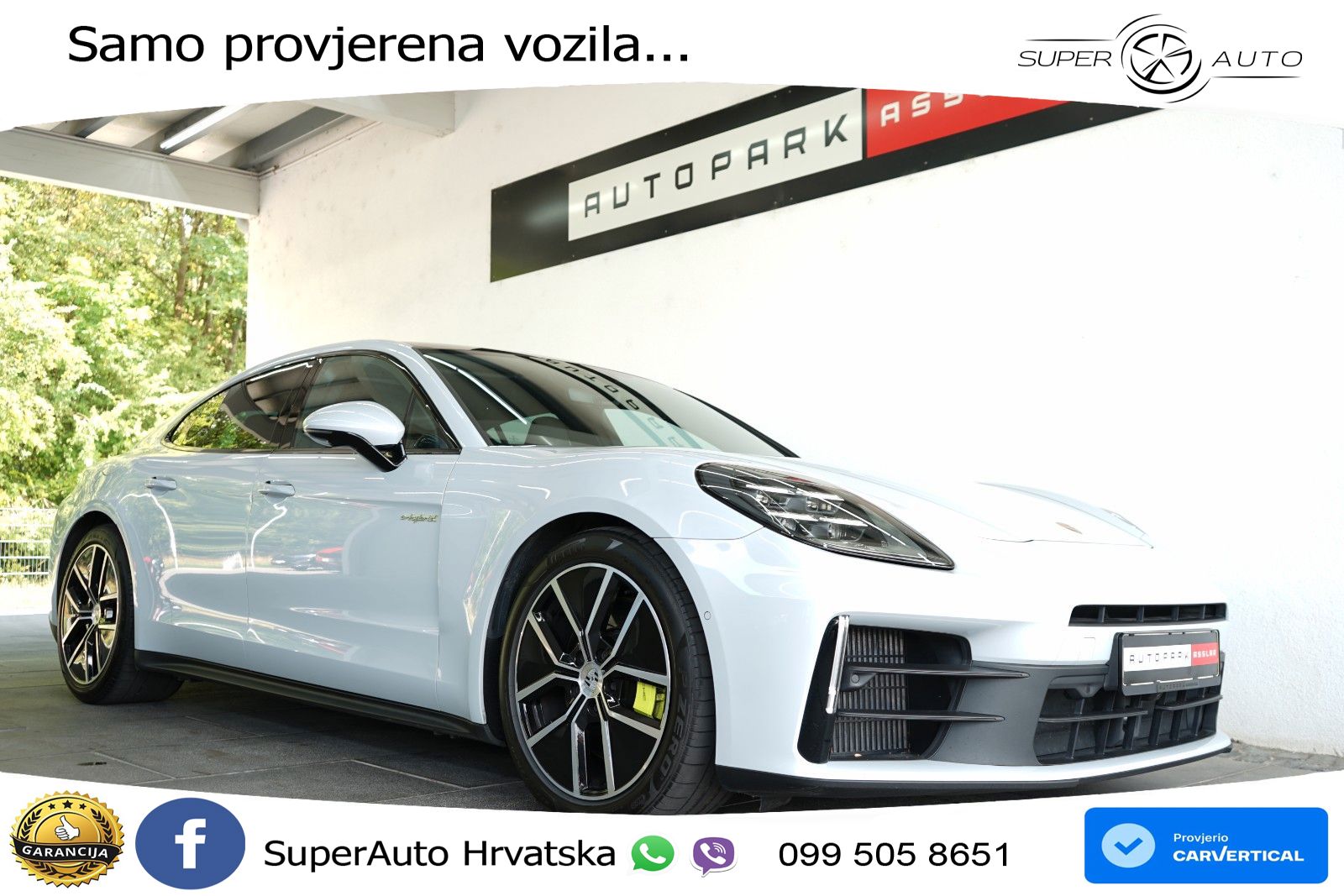 Porsche Panamera 4 2.9 V6 (470 KS) E-Hybrid PDK ACC+HEAD+4xGR SJED+360+PANO