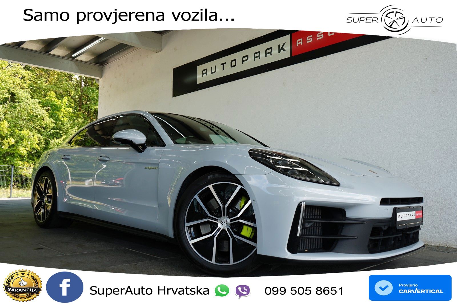 Porsche Panamera 4 2.9 V6 (470 KS) E-Hybrid PDK ACC+HEAD+4xGR SJED+360+PANO