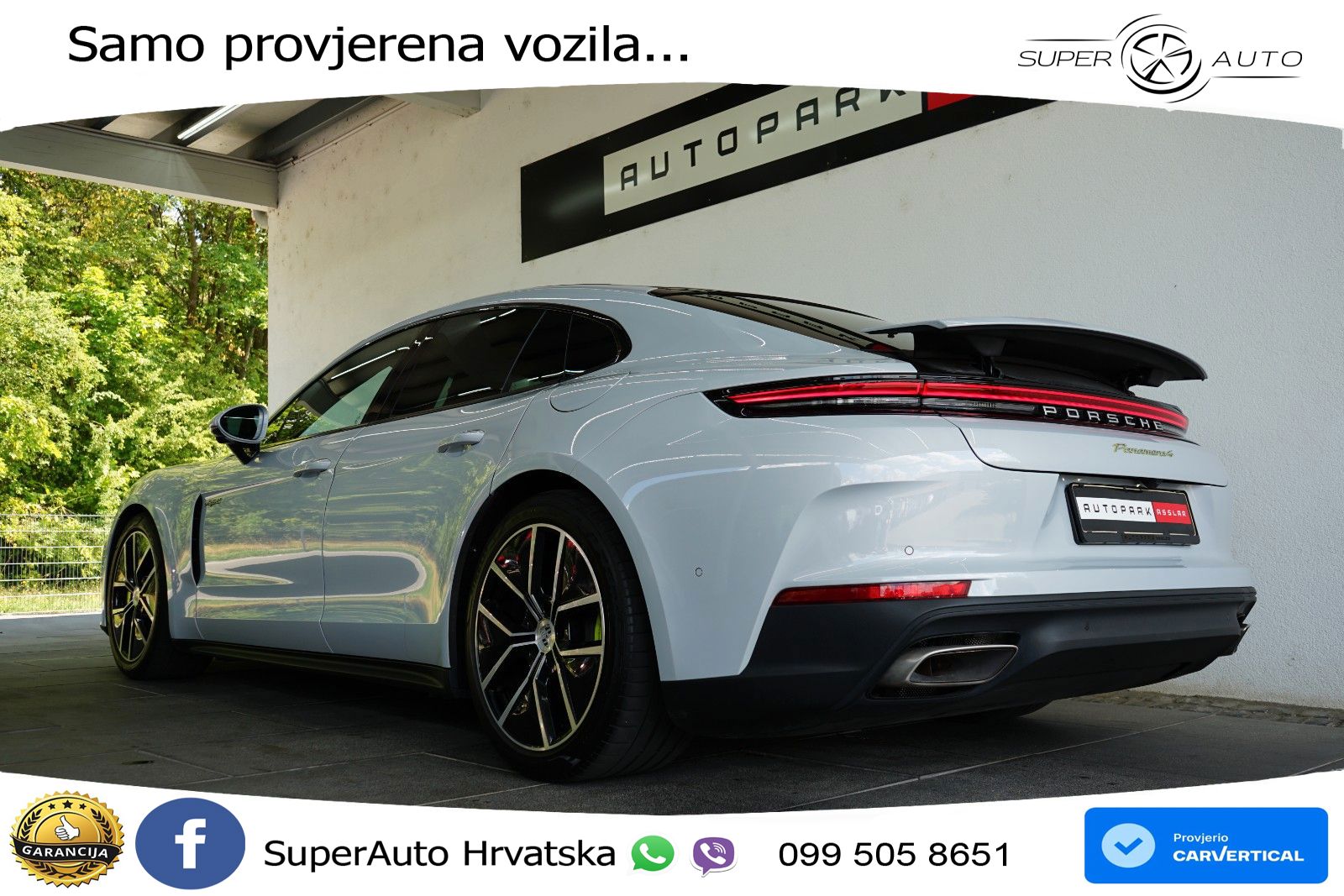 Porsche Panamera 4 2.9 V6 (470 KS) E-Hybrid PDK ACC+HEAD+4xGR SJED+360+PANO