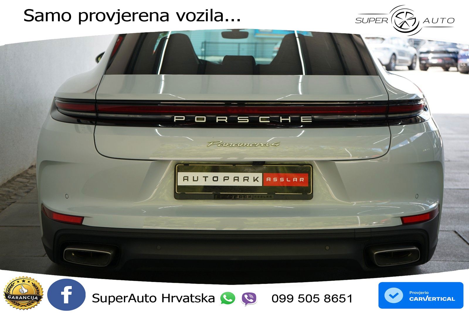 Porsche Panamera 4 2.9 V6 (470 KS) E-Hybrid PDK ACC+HEAD+4xGR SJED+360+PANO