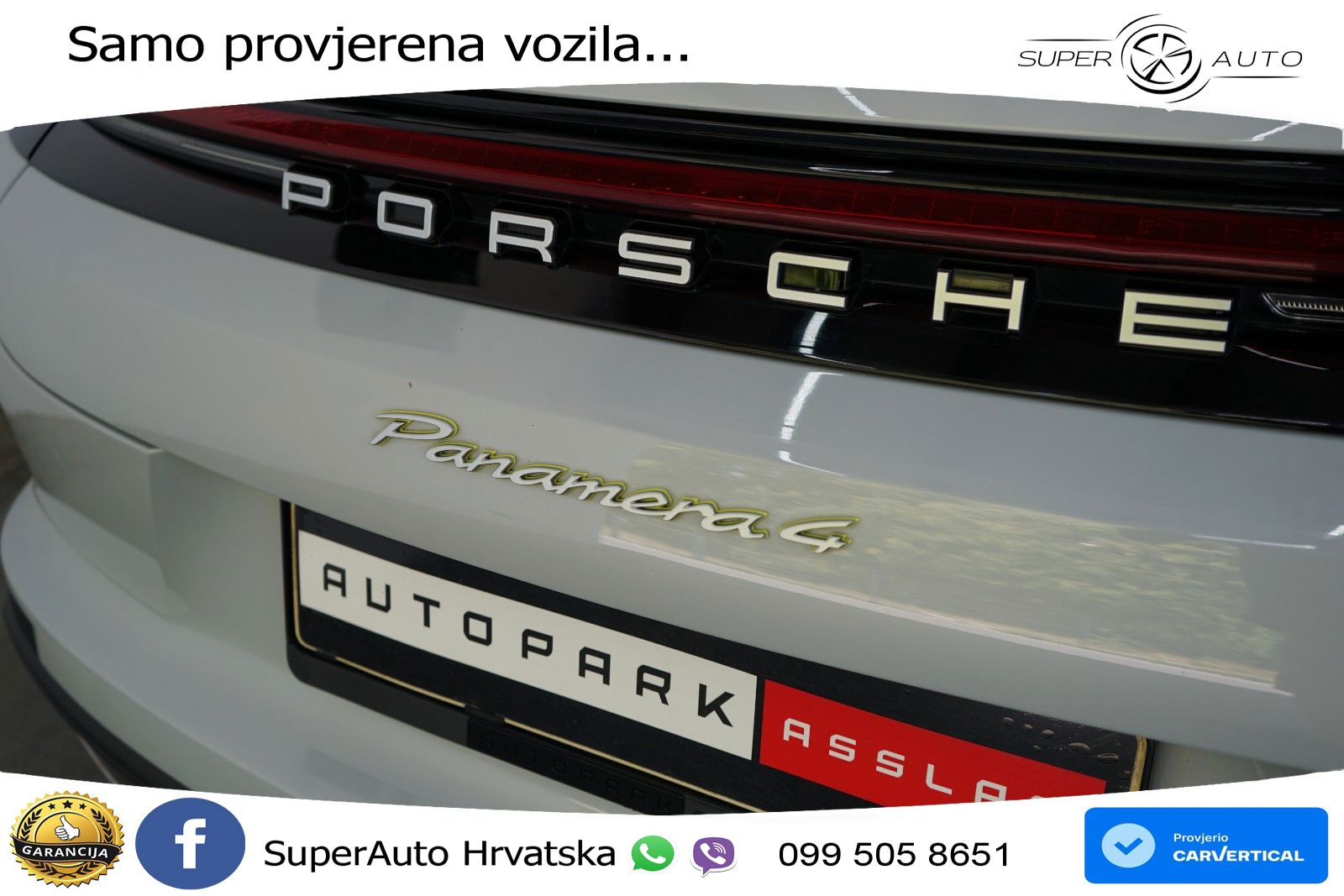 Porsche Panamera 4 2.9 V6 (470 KS) E-Hybrid PDK ACC+HEAD+4xGR SJED+360+PANO
