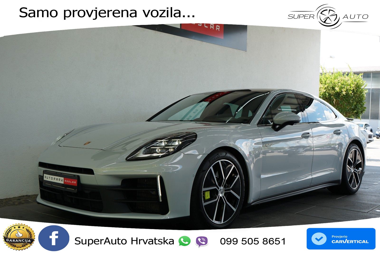 Porsche Panamera 4 2.9 V6 (470 KS) E-Hybrid PDK ACC+HEAD+4xGR SJED+360+PANO