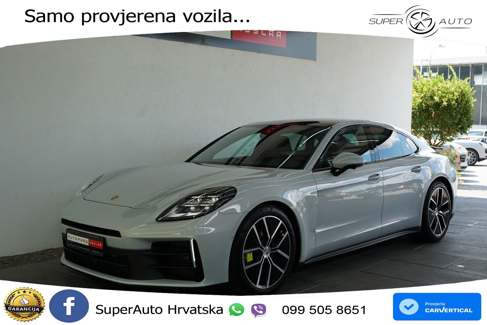 Porsche Panamera 4 2.9 V6 (470 KS) E-Hybrid PDK ACC+HEAD+4xGR SJED+360+PANO