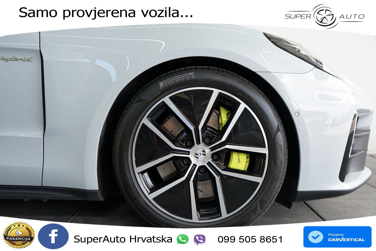 Porsche Panamera 4 2.9 V6 (470 KS) E-Hybrid PDK ACC+HEAD+4xGR SJED+360+PANO