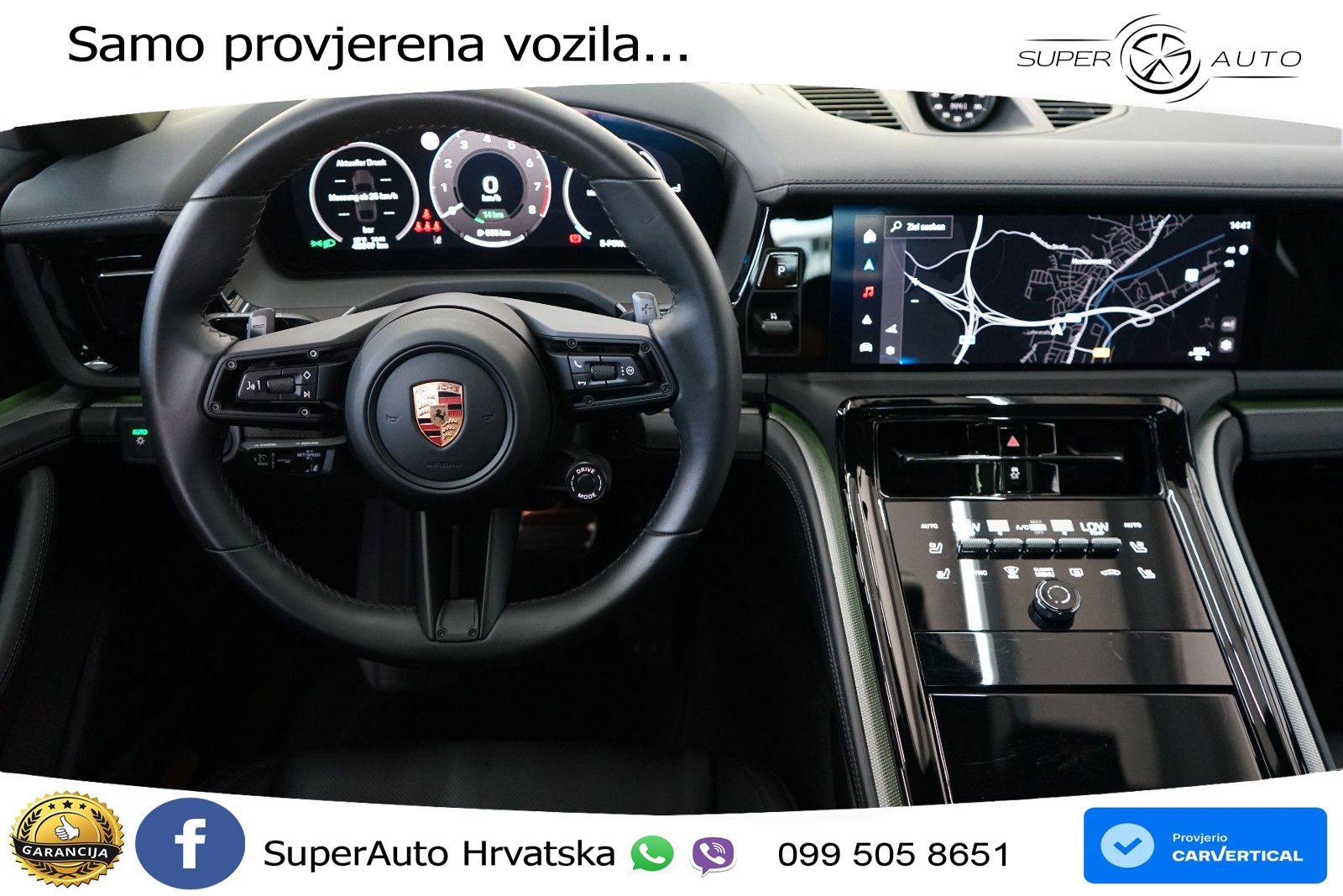 Porsche Panamera 4 2.9 V6 (470 KS) E-Hybrid PDK ACC+HEAD+4xGR SJED+360+PANO
