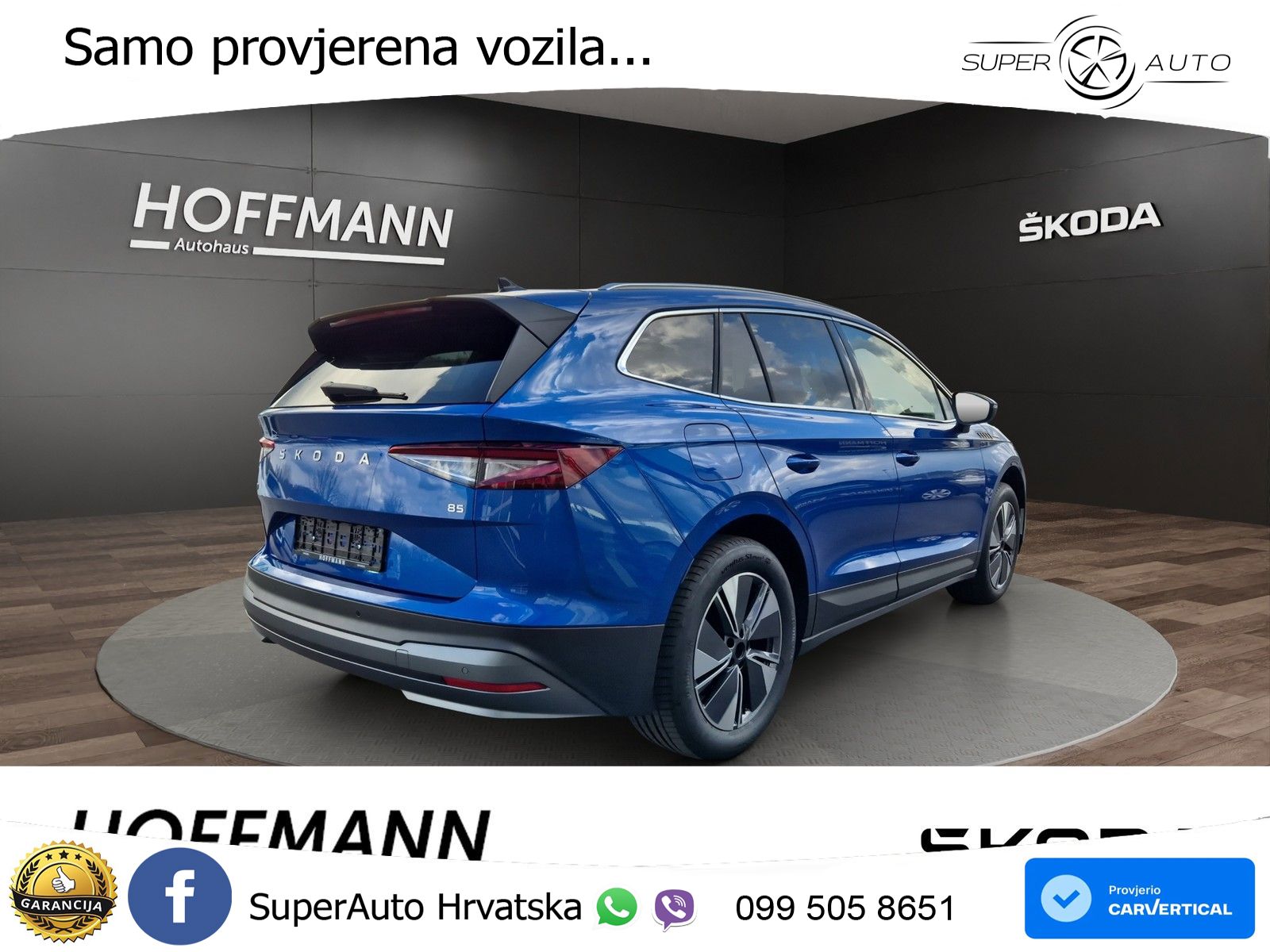 Škoda Enyaq 85 82 kWh (286 KS) LED+GR SJED+ACC